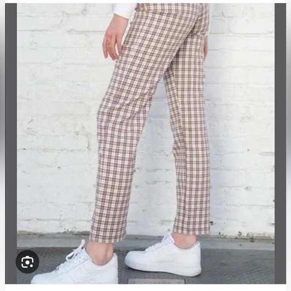 Brandy Melville Tilden pants ( I think ) plaid size 27 - Picture 4 of 4